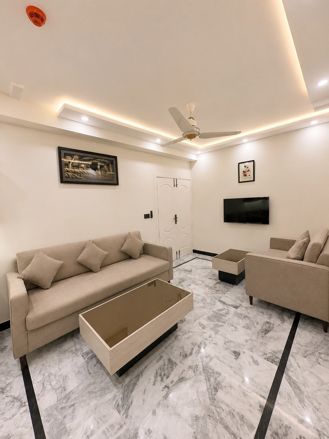 Ayesha Heights shared lobby