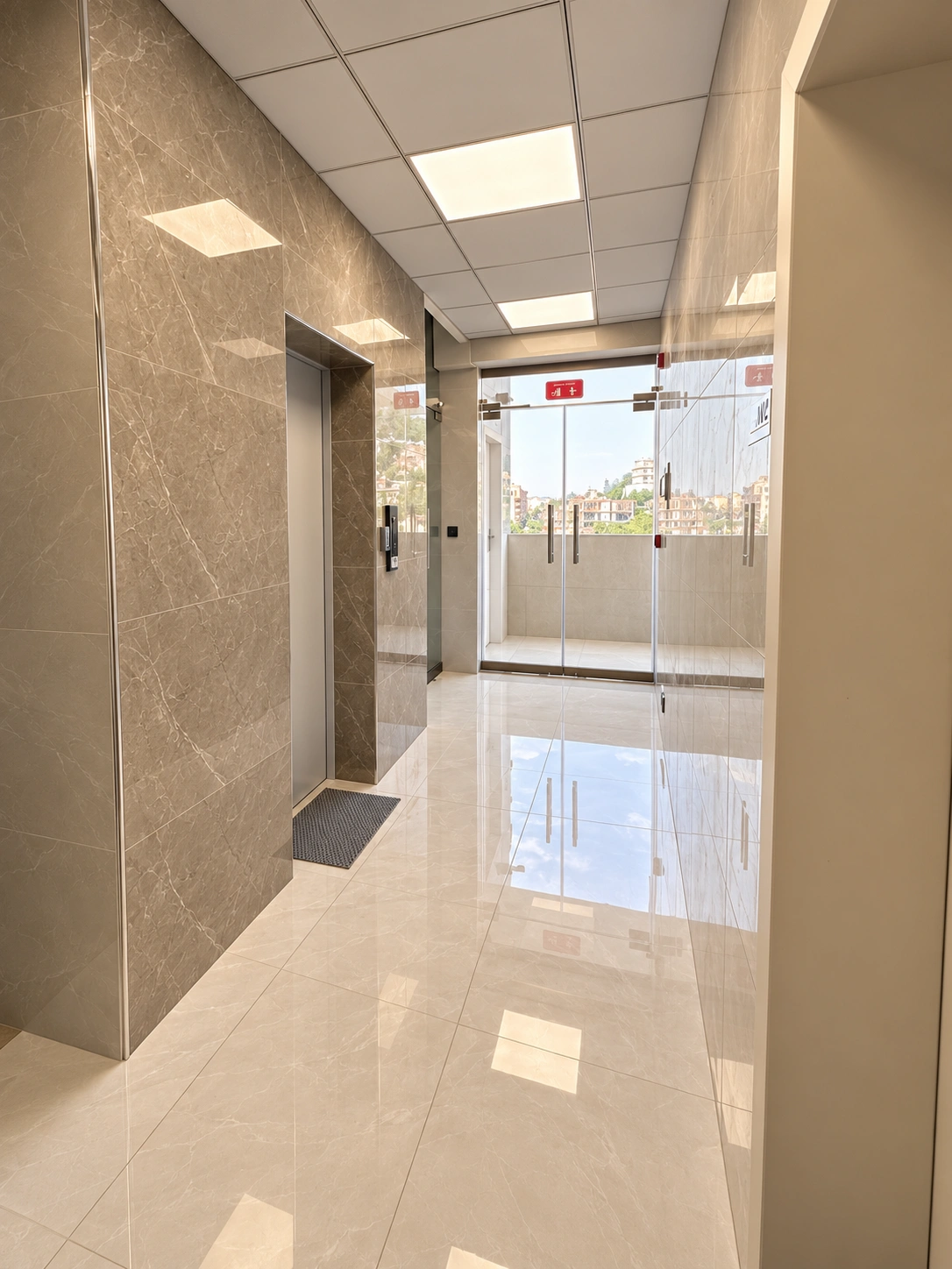 Ayesha Heights reception area